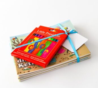 Set 8 libra LF8N për fëmijë + ngjyrat