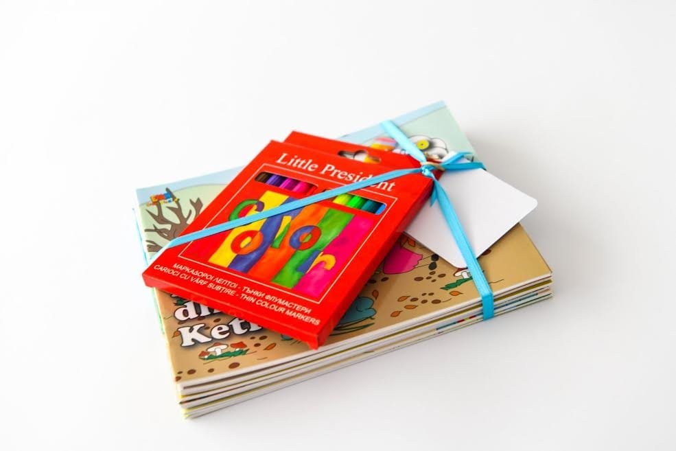 Set 8 libra për fëmijë + ngjyrat