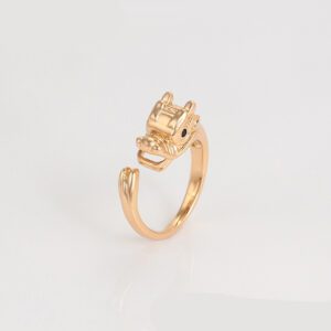 Unazë e praruar në ari 18 karatësh Dragua, UA18KD - Figura 7