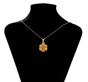 Varëse elegante e praruar në ar 24 karatësh, VEPA - Figura 4