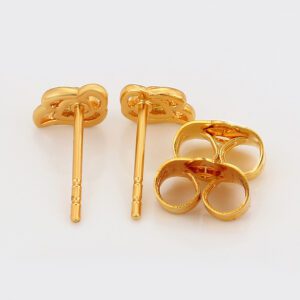 Vathë të praruar në ar 24 karatësh V24KA - Figura 4