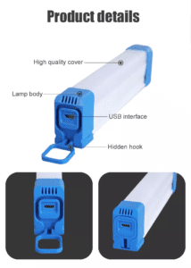 Llambë rimbushëse me USB, UN3481, 40W, 30cm - Figura 7