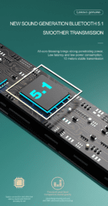 Dëgjuese Lenovo HT06, të bardha - Figura 8