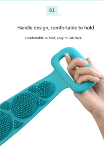 Brushë për pastrim të trupit Carrok, e kaltër, BPTCK , 1 copë - Figura 4