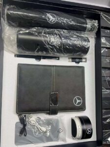 Set dhuratë  me dizajn Mercedes, e kaltër e mbyllur - Figura 3