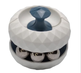 Lodër antistres në formë topi, bardhë/kaltër LAFTBK, 1 copë