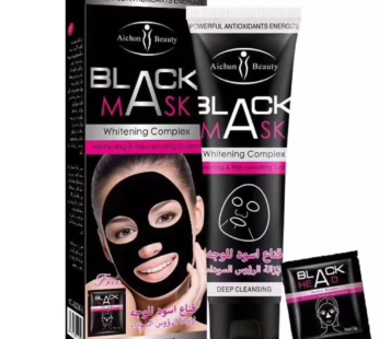 Maskë e zezë për pastrimin e lëkurës, Aichun Beauty AC203-2, 1 x 120ml