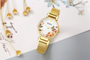 Orë dore për femra Curren 9053, e artë - Figura 2