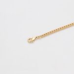 Byzylyk dore me gure, i praruar në arë 14k BDA14 - Figura 5