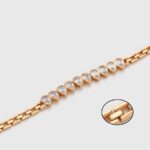 Byzylyk modern, i praruar në ari 18k - Figura 5