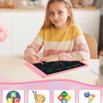 Tablet shkrimi T3, LCD 8.5", rozë - Figura 2