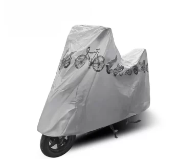 Mbulesë për biçikleta dhe motorrë Nrubi, e hirtë