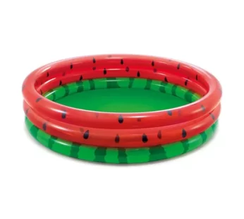 Pishinë për fëmijë në formë shalqiri Intex, e kuqe/gjelbërt
