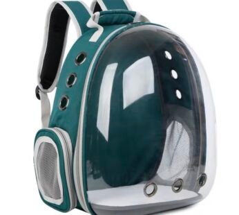 Çantë e shpinës për kafshë shtëpiake Nrubi, e gjelbërt