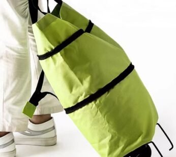 Çantë pazarit me rrota,e gjelbër, Nrubi