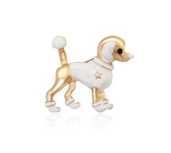 Brosh Qenush i praruar në ar 18 karatësh, B18KQ