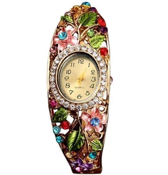 Orë dore elegante për femra 10082