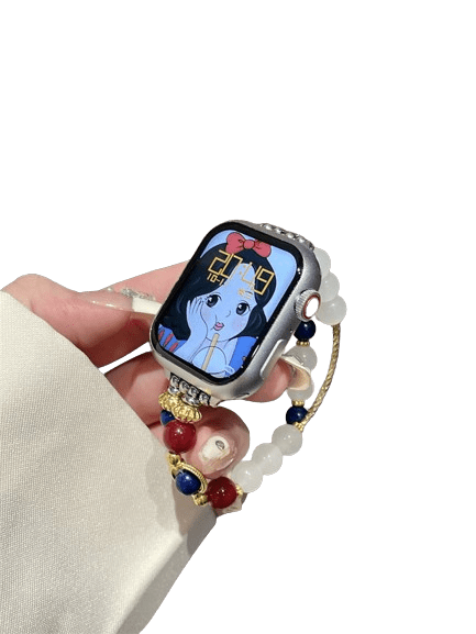 Rripa për Apple Watch 42/44/45/49 mm me Gurë Dekorativë 10079