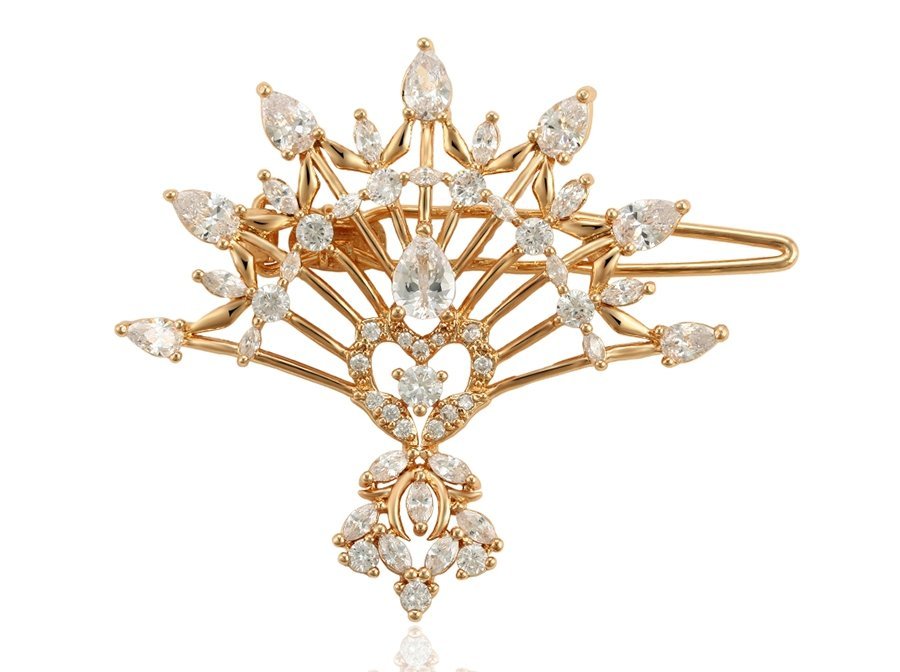 Kapëse flokesh me diamantë,