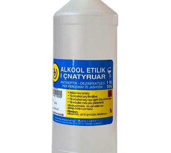 Alkool etilik Aquila 595, antiseptik dhe dezinfektues, 1 L