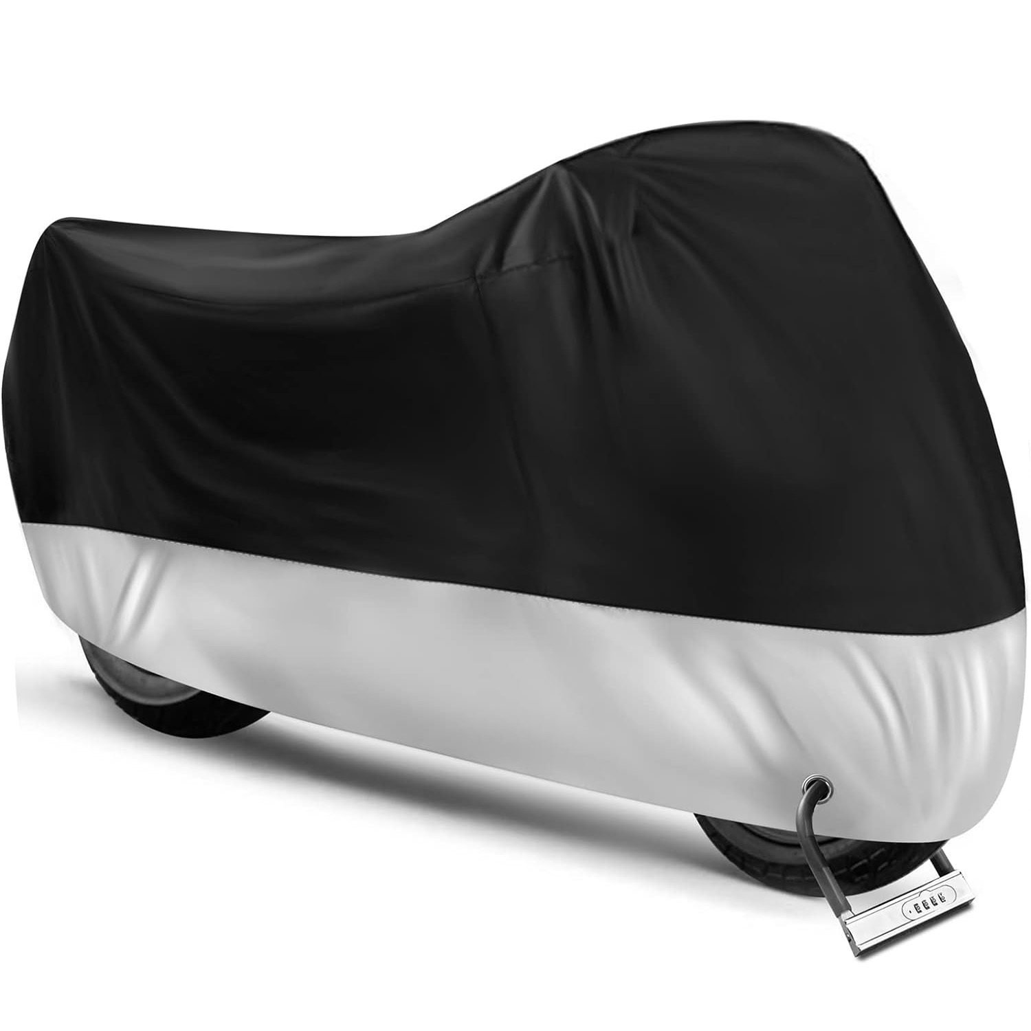 Mbulesë motorri 200x90x100, e zezë/hirtë