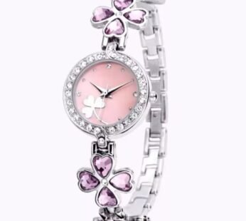 Orë për femra, me dizajn lulesh, rozë 10089